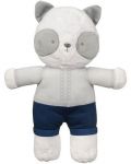 Pătură pentru copii cu jucărie de pluș Baby Matex - Carol, Panda - 2t