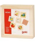 Joc de memorie pentru copii Goki - Padi in cutie de lemn - 2t