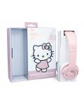 Căști pentru copii OTL Technologies - Hello Kitty, Rose Gold - 7t