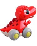 Jucărie pentru copii Hola Toys - Dinozaurul rapid, roșu - 4t