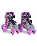 Patine cu rotile pentru copii Byox - Little Beetle Violet Girl, 26-29  - 1t