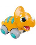 Jucărie pentru copii Hola Toys - Dinozaurul rapid, galben - 1t
