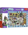 Puzzle Trefl 100 de piese - Spy Guy: Muzeul  - 1t