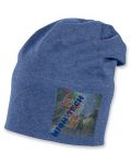 Pălărie din bumbac pentru copii Sterntaler - 51 cm, 18-24 luni, albastru - 1t