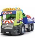 Jucarie pentru copii Dickie Toys - Camion reciclare deseuri, cu sunete si lumini - 3t