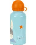 Sticla de aluminiu pentru copii pentru apă Sterntaler - Măgar, 400 ml - 2t