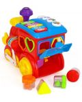 Jucărie Hola Toys - Tren de sortare muzicală - 4t