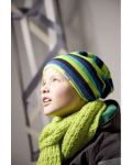 Eșarfă tricotată pentru copii Sterntaler - 150 cm, verde - 2t