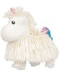 Eolo Toys Jiggly Pets - Unicorn Roschly cu sunete, alb - 3t