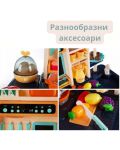 Bucătărie pentru copii Buba - Gri, 65 bucăți - 3t