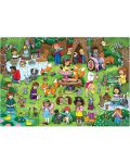 Puzzle pentru copii Orchard Toys - Petrecere in poiana, 70 piese - 2t