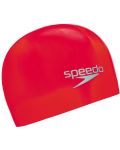 Șapcă de înot pentru copii Speedo - Plain Moulded, roșu - 1t