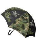 Umbrelă pentru copii S. Cool - Dino, automată, 48,5 cm, verde - 1t