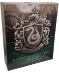 Decorul din spatele peretelui de la The Noble Collection Movies: Harry Potter - Stema școlii Slytherin - 2t