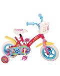 Bicicletă pentru copii cu roți auxiliare  E&L cycles -Peppa Pig, 10'' - 1t