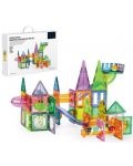 Joc pentru copii cu elemente magnetice Sonne - I love build, 95 piese - 4t