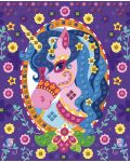 Mozaic pentru copii Janod - Ponei si unicorni - 5t