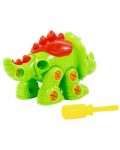 Constructor pentru copii Polesie Toys -  Dinozaur triceratops - 4t