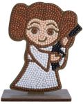 Craft Buddy Diamond Figure - Prințesa Leia - 2t