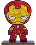 Figurină cu diamante Craft Buddy - Iron Man - 2t