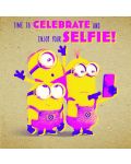 Felicitare Danilo - Crafty Minions: Selfie - 1t