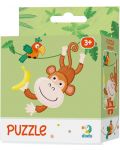 Puzzle pentru copii Dodo 16 piese - Maimutica  - 1t
