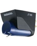 Doză pentru placă turnantă NAGAOKA - JT-80LB, albastru/negru - 1t
