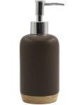 Dozator de săpun lichid Inter Ceramic - Marley, 7,6 x 19 cm, maro - 1t