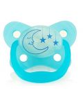 Dr. Brown's Light-up Orthodontic Soother - Freckles, 6-12 luni - 1t