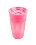 Cupa de tranziție Dr. Brown's - roz, 360 °, 300 ml - 1t