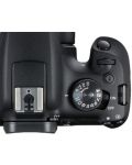 DSLR aparat foto Canon - EOS 4000D, EF-S18-55mm, SB130, negru - 5t