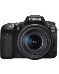 Aparat foto Canon - EOS 90D, EF-S 18-135 mm IS Nano, f/3.5-5.6, negru - 1t