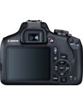 DSLR aparat foto Canon - EOS 2000D, EF-S18-55mm, EF75-300mm, negru - 5t