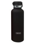 Nerthus Thermal Bottle - Negru, cu mâner, 750 ml - 1t