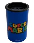 Ascuțitoare dublă pentru creioane Panini Super Mario - Albastru - 2t
