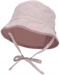 Pălărie cu două fețe cu protecție UV 50+ Sterntaler - 49 cm, 12-18 luni, roz - 4t