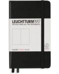 Agenda de buzunar Leuchtturm1917 - A6, pagini albe, Black - 1t