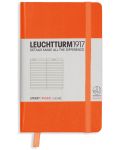 Agenda de buzunar Leuchtturm1917 - A6, pagini liniate, Orange - 1t