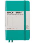 Agenda de buzunar Leuchtturm1917 - A6, pagini albe, Emerald - 1t