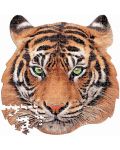 Puzzle Educa de 375 piese - Tiger Animal Face Shaped - 2t