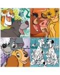 Puzzle Educa 4 in 1 - Disney animals - 2t