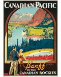 Puzzle Eurographics de 1000 piese – Canadian Pacific, Banff, Muntii stancosi - 2t