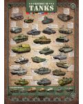 Puzzle Eurographics de 1000 piese – Istoria tancurilor - 2t