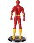 Figurina de actiune The Noble Collection DC Comics: The Flash - The Flash (Bendyfigs), 19 cm - 4t