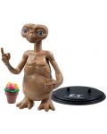 Figura de actiune The Noble Collection Movies: E.T. the Extra-Terrestrial - E.T. (Bendyfigs), 14 cm - 2t
