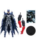 Figurină de acțiune McFarlane DC Comics: Multiverse - Batman (Blackest Night) (Build A Figure), 18 cm - 7t