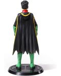 Figurina de actiune The Noble Collection DC Comics: Batman - Robin (Bendyfigs), 19 cm	 - 4t