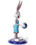 Figurina de actiune The Noble Collection Movies: Space Jam 2 - Bugs Bunny (Bendyfigs), 19 cm - 2t