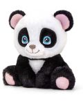 Jucărie de pluș ecologică Keel Toys Keeleco Adoptable World - Panda, 16 cm - 1t