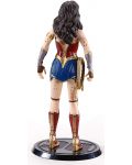 Figurina de actiune The Noble Collection DC Comics: Wonder Woman - WW84 (Bendyfigs), 19 cm - 4t